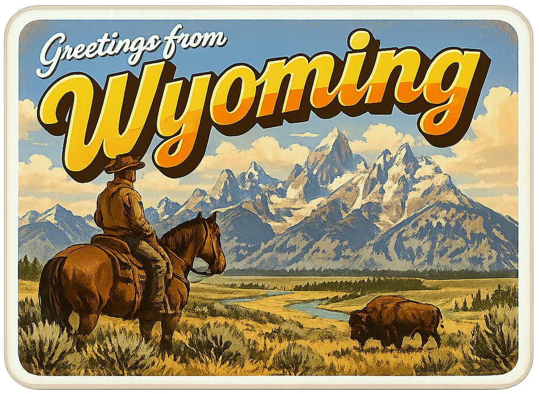 Greetings from Wyoming